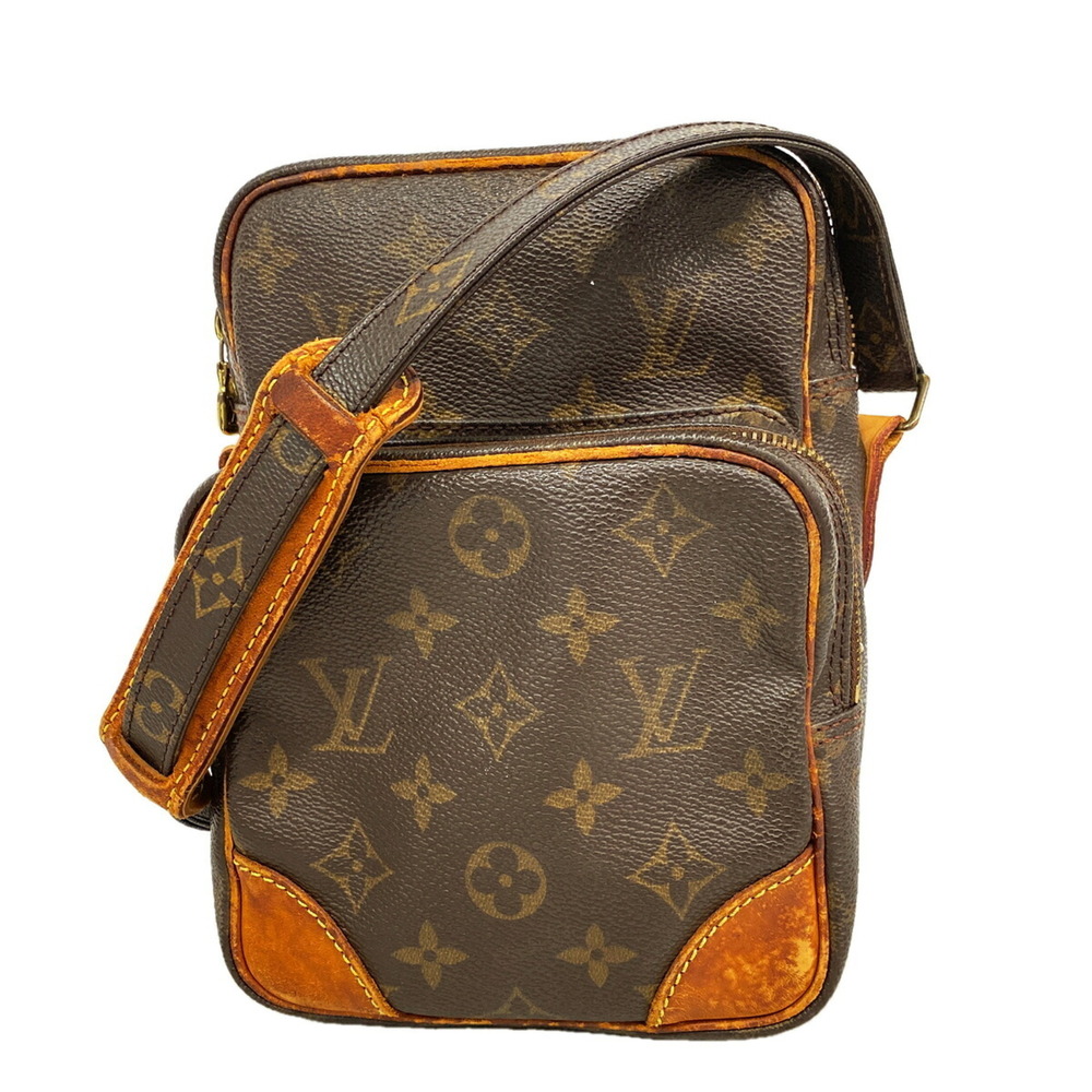 LOUIS VUITTON Authentic Brown Monogram Shoulder Bag